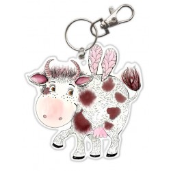 A68. Pakabinamas atšvaitas „Šiek tiek violetinė karvytė“