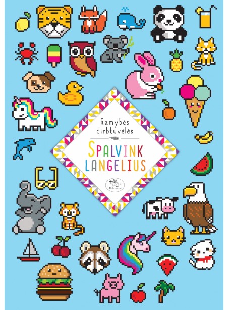 Spalvink langelius (-80 %)