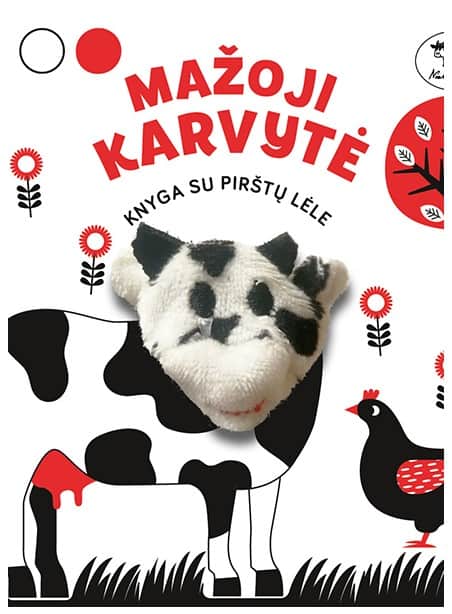 Mažoji karvytė. Knyga su pirštų lėle Mažoji karvytė. Knyga su pirštų lėle