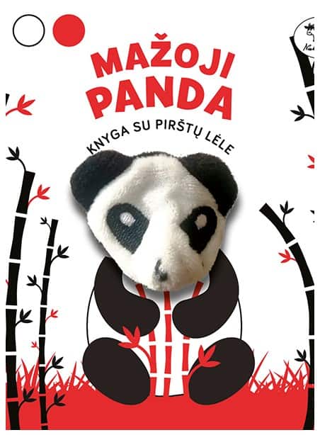 Mažoji panda. Knyga su pirštų lėle Mažoji panda. Knyga su pirštų lėle