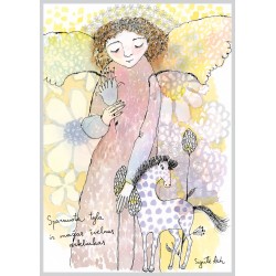 AMV 272 atvirlaiškis „Sparnuota tyla ir mažas švelnus arkliukas“