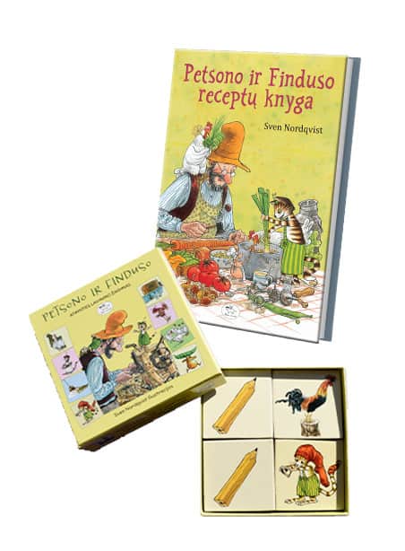 Dovanų rinkinys „Petsono ir Finduso linksmybės“ Dovanų rinkinys „Petsono ir Finduso linksmybės“