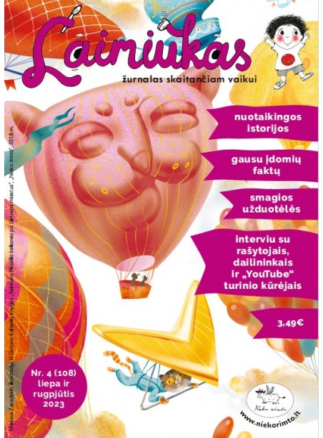 Laimiukas Nr. 4 (108), liepa-rugpjūtis Laimiukas Nr. 4 (108), liepa-rugpjūtis
