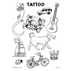 T33. Laikinos tatuiruotės „Akimirkos saldumas“