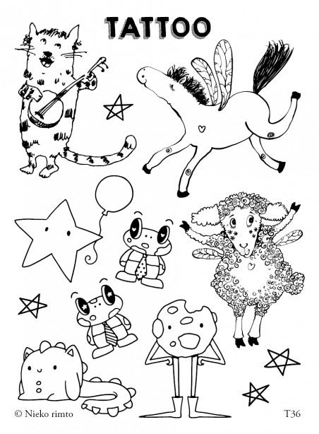 T36. Laikinos tatuiruotės „Pati gražiausia gyvenimo diena“