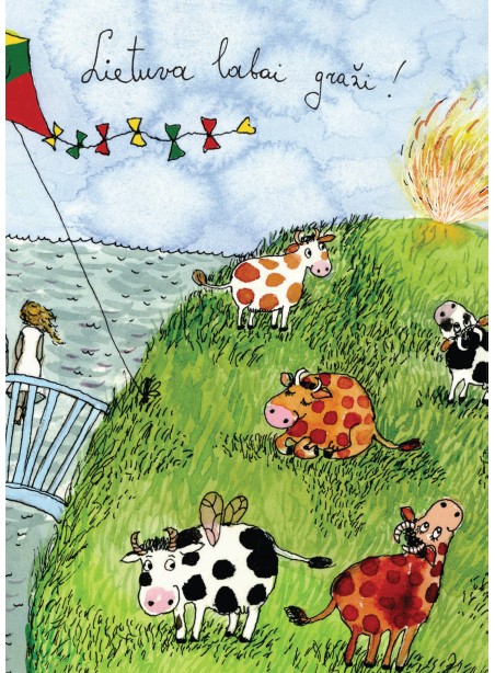 B54. Bloknotas „Lietuva labai graži“ (LAPAI SU TAŠKELIAIS)