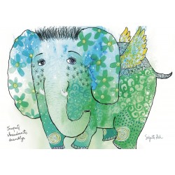 AM 341 atvirukas „Truputį skrendantis dramblys“