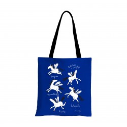 Drobinis maišelis „Linksmi pegasėliai“