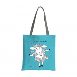 Drobinis maišelis „Linksma ir draugiška“