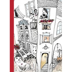 B57. Bloknotas „Slapta ir sparnuota meilė“ (LAPAI SU TAŠKELIAIS)