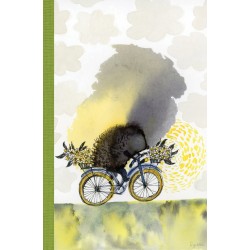 B60. Bloknotas „Ežiukas žiedų vėjyje“ (LAPAI SU TAŠKELIAIS)