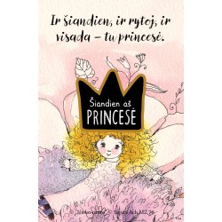 MZ76. Metalinis ženkliukas „Šiandien aš princesė“