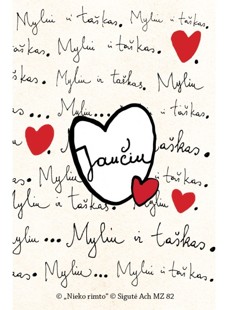 MZ82. Metalinis ženkliukas „Jaučiu“