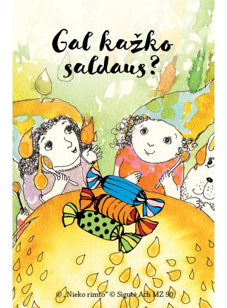 MZ90. Metalinis ženkliukas „Gal kažko saldaus?“