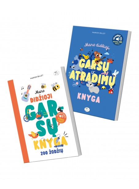 Knygų rinkinys „Mokausi pažinti garsus“