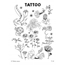 T49. Laikinos tatuiruotės „Širdyje dainuoja paukštis“