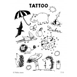 T55. Laikinos tatuiruotės „Čia ir dabar“