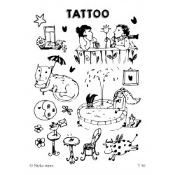 T56. Laikinos tatuiruotės „Poilsis“