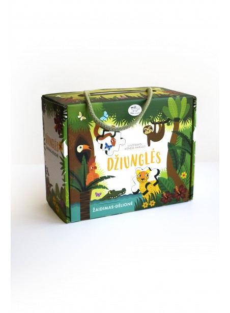 Žaidimas-dėlionė „Džiunglės“ (-80 %)