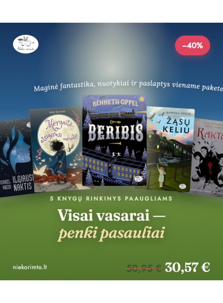 Vasaros skaitiniai paaugliams — 5 knygų rinkinys