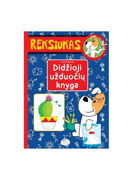 Reksiukas. Didžioji užduočių knyga Reksiukas. Didžioji užduočių knyga