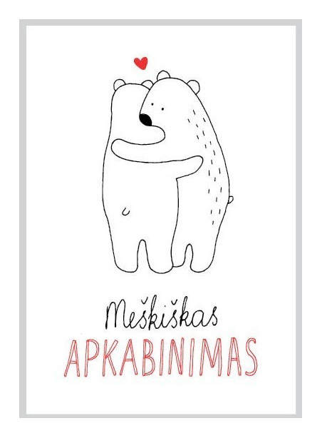 AMV143/134 Meškiškas apkabinimas AMV143/134 Meškiškas apkabinimas