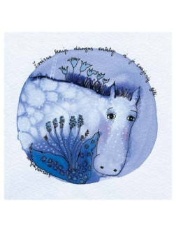 Šviesus kaip dangus arklys ir jo svajonių gėlė