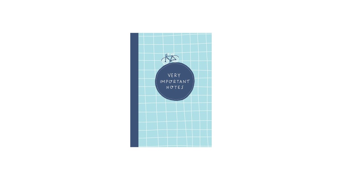 B24. Bloknotas „Very important notes“